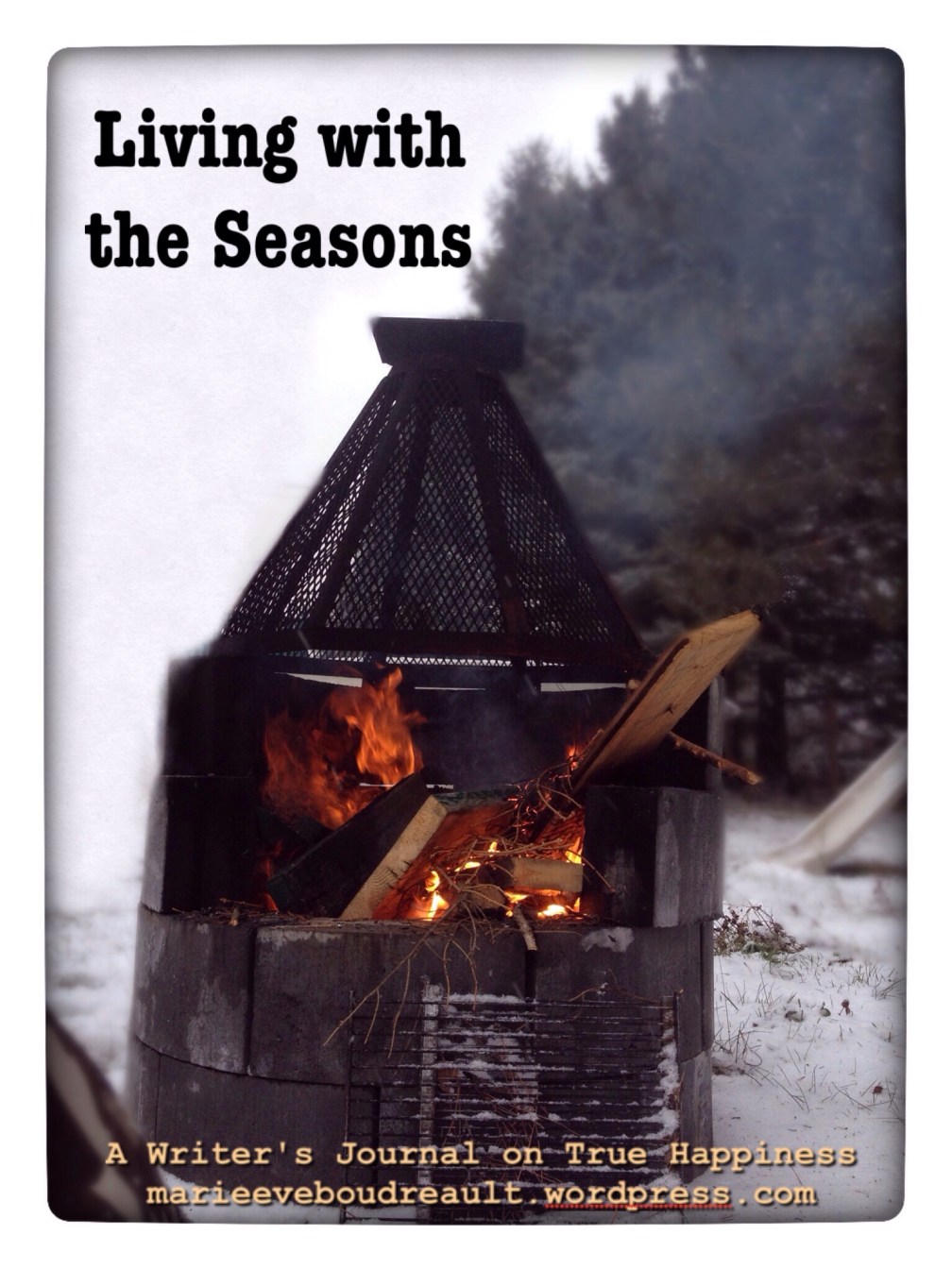 Living with the seasons entering winter as a season of rest journal true happiness marie-eve boudreault blog book how to live winter